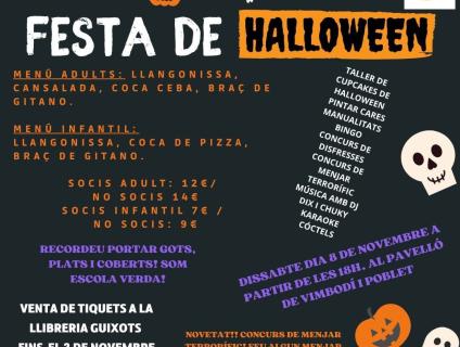FESTA DE HALLOWEEN- AFA VIMBODÍ I POBLET
